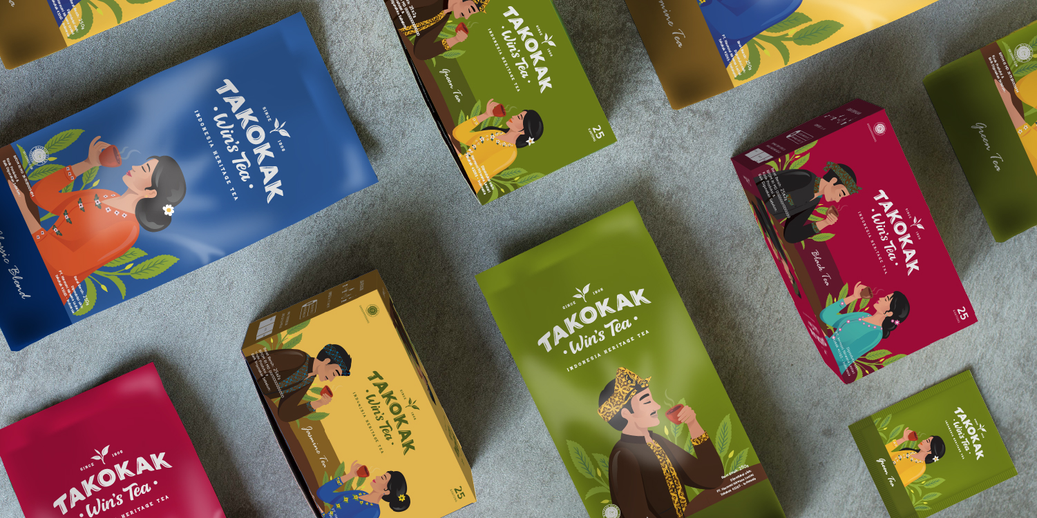 Preserving Indonesian heritage tea in a modern design
