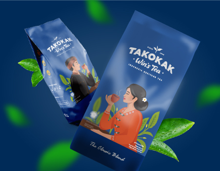 Preserving Indonesian heritage tea in a modern design